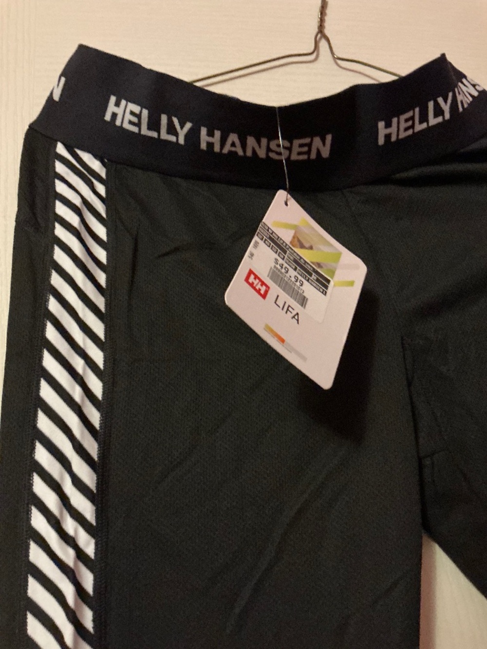 Helly Hansen black LIFA PANT.